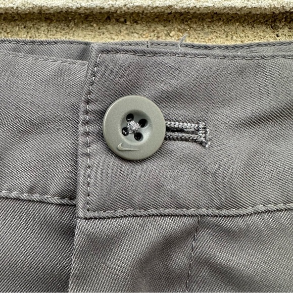 Nike Golf Dri-Fit Flat Front Shorts Gray - Picture 5 of 12